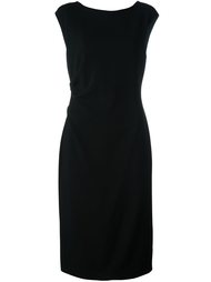 приталенное платье с драпировкой Jil Sander