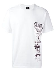 футболка 'Global Gathering' Stussy