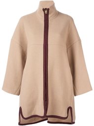 пальто с контрастной молнией Chloé