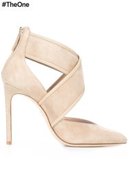 туфли с перекрещенными ремешками Lanvin
