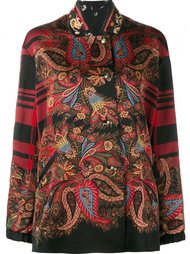 двухсторонний пиджак с цветочным узором Etro