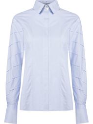 stripe panel shirt Giuliana Romanno