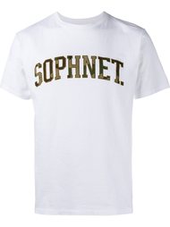 camouflage logo T-shirt Sophnet.