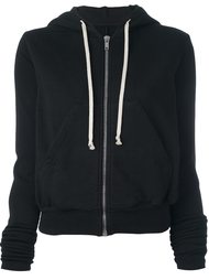 exaggerated sleeve hoodie Rick Owens DRKSHDW