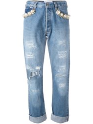 джинсы 'Bou Perlee Catene' Forte Couture
