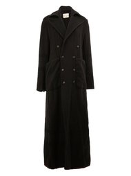 double-breasted coat  Greg Lauren