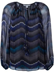 блузка с кисточками Diane Von Furstenberg