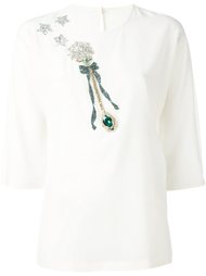 embellished blouse  Dolce &amp; Gabbana