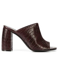 crocodile effect mules Stella McCartney