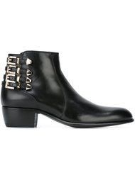 multiple buckles ankle boots Cesare Paciotti