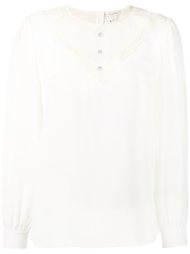 блузка с вышивкой  Marc Jacobs