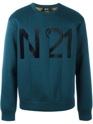 толстовка с логотипом спереди Nº21