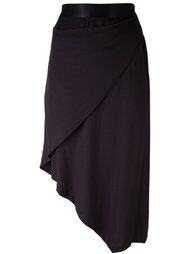 асимметричная юбка миди Ann Demeulemeester