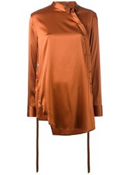 блузка асимметричного кроя Ann Demeulemeester