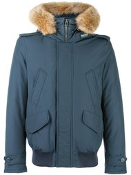 куртка на молнии с капюшоном Woolrich