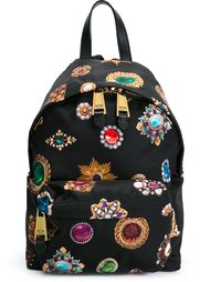 рюкзак с принтом Moschino