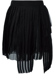 асимметричная плиссированная юбка Dsquared2