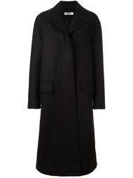 однобортное пальто  Jil Sander