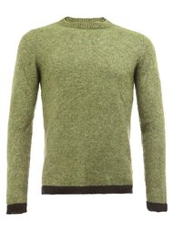 contrast trim knit sweater The Elder Statesman