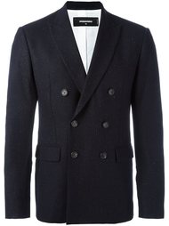 двубортный блейзер в тонкую полоску Dsquared2