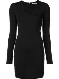 cut-out fitted dress T By Alexander Wang