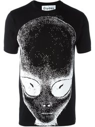 футболка с принтом пришельца Études