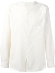 v neck button down shirt Lemaire