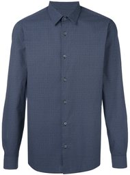 рубашка с узором  Z Zegna
