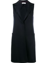 sleeveless coat Harris Wharf London