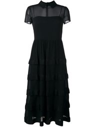 полупрозрачное платье  Red Valentino