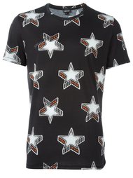 футболка с принтом звезд Just Cavalli