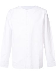 collarless button down shirt Saturdays Surf Nyc