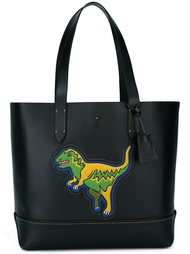 сумка-тоут с динозавром  Coach