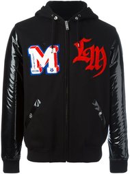 куртка-бомбер с капюшоном Love Moschino