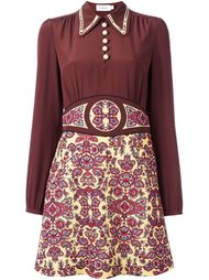 flared mini dress Coach