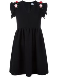 embellished shoulder dress MSGM