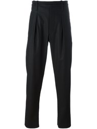 pleated tapered trousers Lemaire