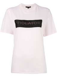 violator print T-shirt Alexander Wang