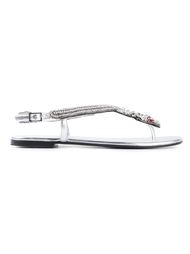 сандалии 'Nu Pieds'  Saint Laurent