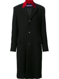 contrast detail coat  Ralph Lauren