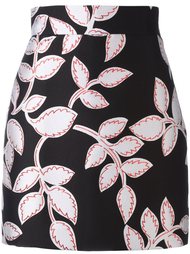 юбка с цветочным узором MSGM