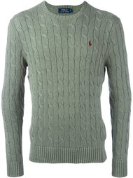 джемпер с узором 'косичка' Polo Ralph Lauren