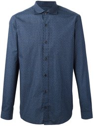 рубашка в горошек Z Zegna