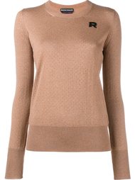 'R' embroidered jumper  Rochas