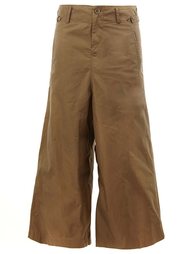 chino style palazzo pants Yohji Yamamoto