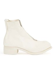 front zip ankle boots Guidi