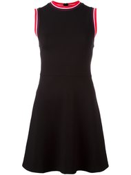 contrast trim flared dress McQ Alexander McQueen