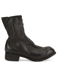 front zip ankle boots Guidi
