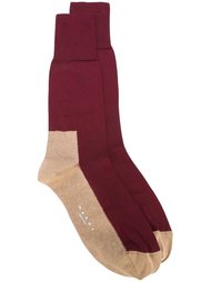 двухцветные носки Marni