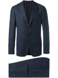 костюм с прямоугольными лацканами Ermenegildo Zegna
